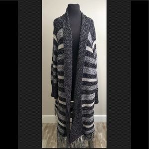 Melissa McCarthy plus 3X long duster cardigan Boho